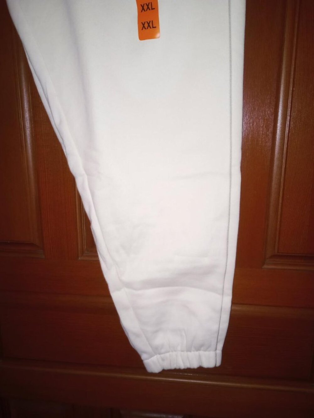 Puma Women's Plus Size XXL Cream Fleece Puma Jogger Sweatpants NWT - Picture 4 of 4